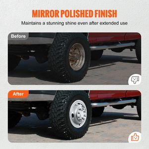 Simulatori di Ruote in Acciaio Inox 304, 16 Pollici, Finitura a Specchio, Kit di 2 Copriruota Anteriori e 2 Posteriori per Camion, Include Ruota Anteriore - Product Image 5