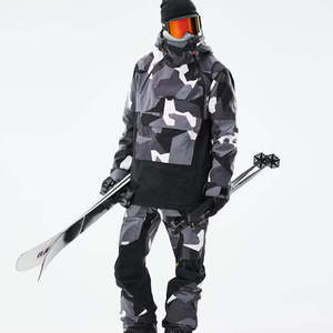 High Quality Waterproof Men's Camouflage Ski Suit <b>Thermal</b> Snowboard Jacket and <b>Pants</b> Set Windproof Outdoor Winter Sportswear - Product Image 1