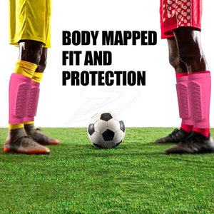 สนับแข้งฟุตบอลสำหรับผู้ใหญ่ ปรับขนาดได้ น้ำหนักเบา ผลิตจากวัสดุ EVA คุณภาพสูง ป้องกันอย่างดี เพื่อการเล่นที่สบาย - Product Image 6