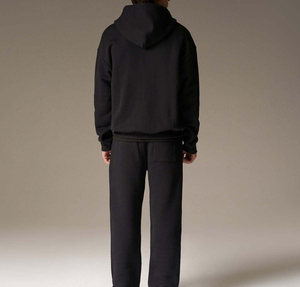 Men Casual Cotton Tracksuit Hoodie Sweatshirt and Jogger <b>Pants</b> Sportswear Training Set - Product Image 5
