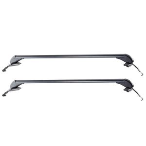 Barre Portatutto Universali per Tetto Piatto, Barre Rialzate/Barre a Filo/Modanature Nere, Capacità 75 kg, Bloccabili per Auto - Product Image 6