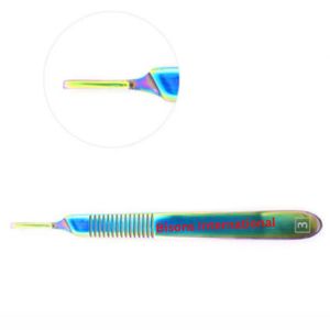 ด้ามมีดผ่าตัดคุณภาพสูงขายส่ง หมายเลข เครื่องมือแพทย์สแตนเลส 3 ชิ้น - Product Image 1