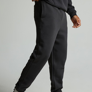 Pantalon de jogging uni de haute qualité, bas de survêtement personnalisé, bas de pantalon élastique pour homme, doublé en polaire - Product Image 4
