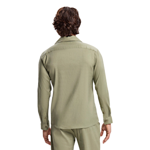 Chemise en lin décontractée respirante de haute qualité pour homme à manches longues pour l'été - Product Image 2