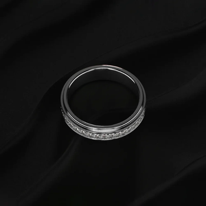0.6Ct Lab Grown Cut Diamond <b>Ring</b> Royal Look's for Men Premium Design Gold Plated Luxury IGI Certified Sale Export VVS-VS Clarity - Product Image 4