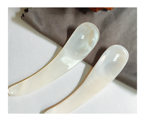 Cucharas de Té de Nácar con Mango Largo, Plateadas, Ecológicas, con Acabado Espejo, Diseño Minimalista, Duraderas, Ideales para Regalos Empresariales - Product Image 6