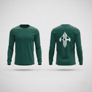 T-shirt Homme Manches Longues Col Rond 100% Coton Haute Qualité Style Décontracté Sur Mesure Personnalisé RIVIAN ATLANTIC 2026 - Product Image 3