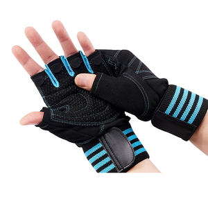 Guantes Deportivos Transpirables de Medio Dedo, Ligeros, de Poliéster, Impermeables, para Gimnasio, Levantamiento de Pesas y Entrenamiento - Product Image 4