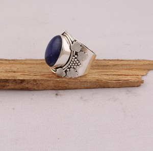 Wholesale 925 Sterling Silver <b>Lapis</b> <b>Lazuli</b> <b>Ring</b> Natural Blue <b>Lapis</b> Gemstone <b>Ring</b> Jewelry Manufacturer S925 Silver <b>Lapis</b> <b>Ring</b> - Product Image 6
