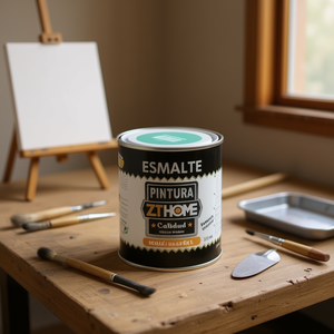 Pintura Acrílica BLANCO MATE 370ML en Lata - Product Image 2