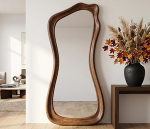 Diseño moderno de espejo de tocador perfectamente integrado con un práctico perchero trasero. Disponible a precio de mayorista. - Product Image 3