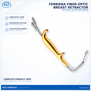 Meilleures ventes : Écarteur mammaire à fibre optique style Tebbetts, isolé, pour chirurgie plastique, certifié ISO13485 Classe II, pour liposuccion - Product Image 2