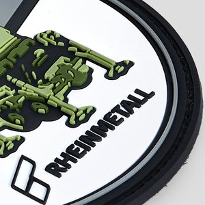 Patch PVC 3D personnalisé en gros pour vêtements, patch en silicone pour gants et sacs, patchs PVC souples - Product Image 6