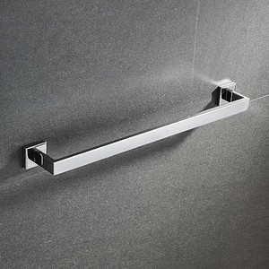 Toallero de Baño Moderno de Acero Inoxidable, Barra para Toallas Montada en la Pared - Product Image 1