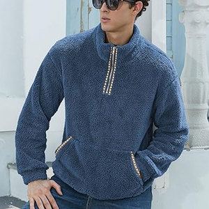 Vente Flash : Sweat-shirt Zippé Homme de Haute Qualité, Style Sportif Décontracté avec Motif Lettres, Tendance Streetwear - Product Image 2