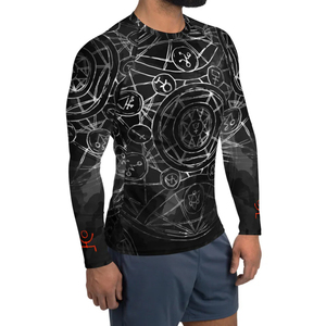 Camisetas Rash Guard de Alta Calidad para Hombre, Ropa de Gimnasio, Rash Guard Sublimado Personalizado para BJJ, Entrenamiento de Boxeo - Product Image 5