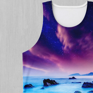 เสื้อกล้ามซับลิเมชั่น 3 มิติ แบบกำหนดเองสำหรับผู้ชาย ไซส์พลัส เป็นมิตรกับสิ่งแวดล้อม แห้งเร็ว ระบายอากาศได้ดี ผลิตจากโพลีเอสเตอร์ เหมาะสำหรับออกกำลังกาย ฟิตเนส และการฝึกซ้อม - Product Image 6