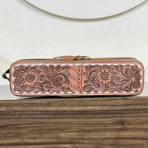 Superbe Étui de Luxe en Cuir Véritable Façonné à la Main pour Fer à Boucler, Résistant à la Chaleur, Portable, pour Lisseur et Coiffure – Édition Spéciale Septembre - Product Image 3