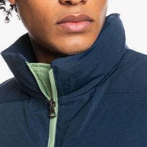 Gilet matelassé pour homme personnalisé à prix abordable, de haute qualité, confortable, décontracté, vêtement d'extérieur - Product Image 4