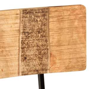 Juego de 2 Sillas de Comedor de Madera Natural y Color Negro - Product Image 5