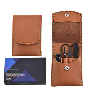 Nuevo Kit de Manicura y Pedicura Profesional de Acero Inoxidable de Alta Calidad YD, Juego de Cortaúñas 10 en 1, Multifuncional para Viaje, ANAAIF - Product Image 5