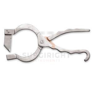 Cuchillo de Castración Veterinaria de Acero Inoxidable, Instrumento Quirúrgico para Ganado, Perros, Cerdos y Animales de Granja, OEM por Blush Surgical - Product Image 3