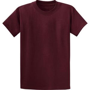 Plain Print Blue T-shirt Regular Fit 100% Cotton T-shirt Customizable Designs & Durable Casual <b>Tshirt</b> For Adults Wear - Product Image 3