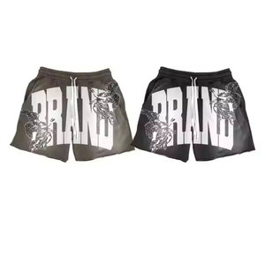 Nouvel ensemble de shorts d'été colorés à imprimé tie-dye de qualité supérieure, personnalisé avec impression sérigraphiée, en coton confortable - Product Image 5