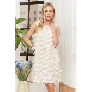 Adora ชุดราตรีกลีบ3D แขนกุด - Product Image 5