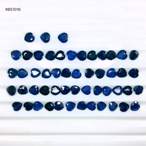 Zafiros Azules de Alta Calidad Kanchana, Calentados, en Forma de Corazón, 52 Piezas, 21.32ct, Gemas Sueltas, Buena Claridad, Ideales para Joyería - Product Image 3
