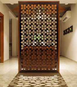 ฉากกั้นห้องนั่งเล่นเหล็กอ่อน ฉากกั้นห้องสไตล์โมเดิร์นสำหรับตกแต่งบ้าน ฉากกั้นห้องนั่งเล่นแบบโมเดิร์น ฉากกั้นห้องแบบโมดูลาร์สำหรับบ้าน - Product Image 1