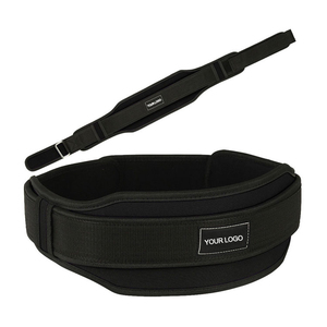 Custom Logo Foldable Adjustable Breathable Neoprene Professional Protection Portable Heavy Duty Weightlifting Training Gym <b>Belt</b> - Product Image 2