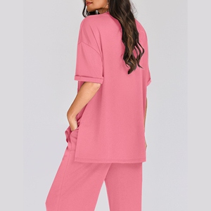 Women's <b>Sets</b> Athletic Matching <b>Set</b> Jogger Bottoms Comfortable Fitness Running Travel Wear Summer Co-ord <b>Set</b> For Women's - Product Image 6