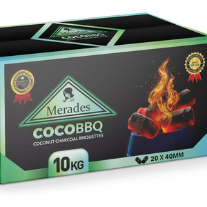 <b>BBQ</b> Charcoal by Merades from Indonesia <b>Smokeless</b> Charcoal for Chinese Grilling <b>BBQ</b> Restaurant Hospitality Industry Applications - Product Image 1