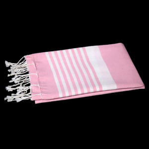 Serviette Fouta à rayures de qualité supérieure, fabriquée en Inde, pour la vente en gros, 100% OEM, couleur personnalisée au meilleur prix - Product Image 2