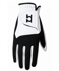 Gants de golf en cuir véritable respirants et antidérapants de qualité supérieure avec logo personnalisé pour hommes, pour le sport en plein air, l'entraînement et la pêche. - Product Image 3