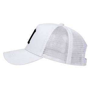 Gorra de Béisbol Personalizada con Logotipo Bordado, Visera Curva, 6 Paneles, Cierre a Presión, 100% Poliéster, Malla, Unisex, Sublimada, Tipo Trucker, MOQ Bajo - Product Image 3
