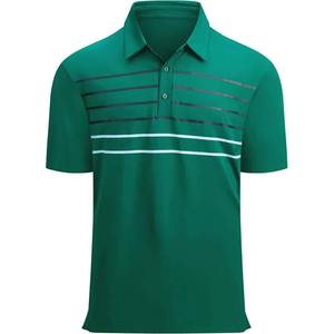 Polo en coton imprimé pour homme - Product Image 3