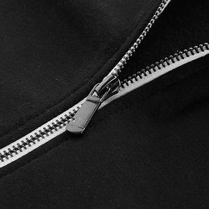 Sudadera con capucha para hombre, estilo urbano, mezcla de algodón, con cremallera, corte holgado, venta al por mayor, sudadera personalizada, subida por Dress Sports - Product Image 6