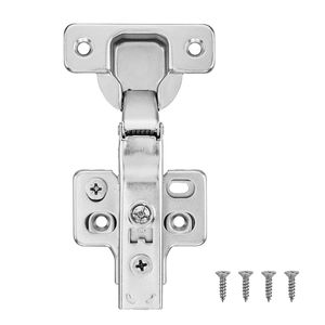 Set da 40 Cerniere per Ante di Armadi da Cucina, Apertura a 100 Gradi, Chiusura Morbida, Cerniere Nascoste per Mobili - Product Image 1