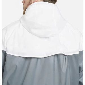 Veste coupe-vent en toile pour homme, col montant, élégante, polyvalente, légère, imperméable, confortable, durable, style streetwear - Product Image 2