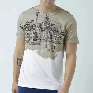 T-shirt streetwear, design personnalisé sur demande, imprimé à la machine et à la main, t-shirt homme style ample, léger. - Product Image 1