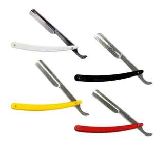 New Barber Shaving Straight <b>Razor</b> High Quality Sharp <b>Blade</b> Men's Grooming Turkish <b>Razors</b> With Custom Logo & Leather Packing OEM - Product Image 1