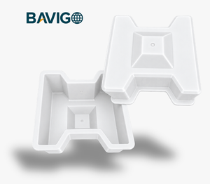 Molde de Plástico PP para Fundición de Bloques de Hormigón en Forma de I para Refuerzo de Empalmes y Protección de Taludes - Product Image 1