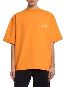 เสื้อยืดคอกลมแขนสั้นสำหรับผู้ชาย ผ้าฝ้ายผสมพรีเมียม เสื้อผ้าลำลองสำหรับใส่ทุกวัน - Product Image 2