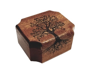 Mini urna personalizada hecha a mano del árbol de la vida, personalizada, compartible para mantener contigo, urna de bolsillo, cenizas humanas, urnas familiares para compartir - Product Image 1