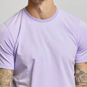 เสื้อยืดออกกำลังกายผู้ชายสีดำ แขนสั้น ไซส์ใหญ่ ผ้าโพลีเอสเตอร์ 100% ทอแบบสปอร์ต ขายส่งจากโรงงาน - Product Image 5