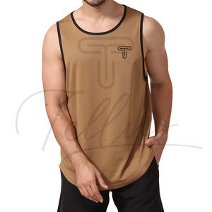 เสื้อกล้ามออกกำลังกายผู้ชายดีไซน์ใหม่ ใส่สบาย ระบายอากาศได้ดี คุณภาพสูง ราคาประหยัด - Product Image 3