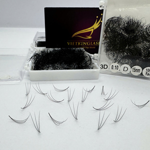 <b>Lash</b> Clusters Bulk 3D 0.1 15mm Cashmere Loose Base <b>Lash</b> Extensions Promade Eyelash Extensions <b>Premade</b> <b>Lash</b> Extension Fans - Product Image 6