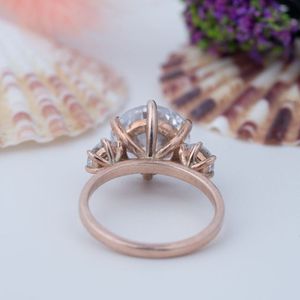 Minimalist Band Ring with <b>Solid</b> 925 Sterling <b>Silver</b> Custom Design Engagement and Wedding Jewelry for Women and Girls - Product Image 2